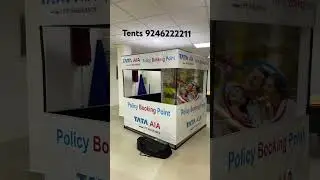 demo tent for sales and marketing call 9246222211