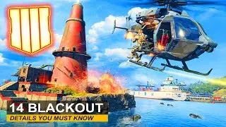 14 HUGE Blackout Details Revealed (COD BO4 Battle Royale)