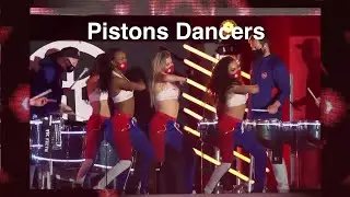Detroit Pistons Dancers - NBA Dancers - 5/16/2021 Dance performance - Pistons vs Heat