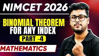 NIMCET 2026 | Binomial Theorem Part - 4 | NIMCET 2026 Preparation #nimcet2026 #nimcet2026