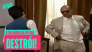 SASSÁ MANDA DESTRUIR BARRACA QUE RECOLHIA ASSINATURAS DO POVO | O SALVADOR DA PÁTRIA | MELHOR DO DIA