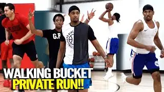 HE'S BACK AND STILL CAN'T BE GUARDED!! Jordan Stevens TURNS UP At Private Run!!