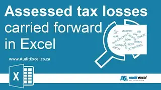 Tax loss carryforward in Excel financial models