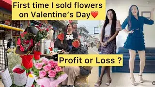 My First Experience Of Selling Flowers On Valentine’s Day At Dimapur Market Nagaland
