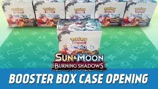 Burning Shadows Booster Box Case Opening | Part 1