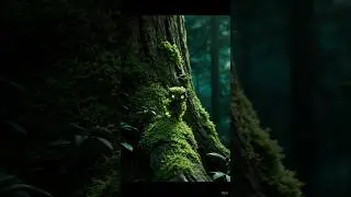 🦉🌿 This tiny Moss Owl, born from the ancient trees #fantasy #magic #owl #creature #animation