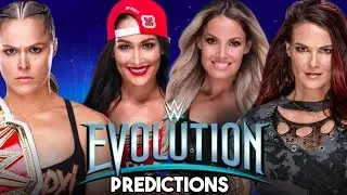 WWE Evolution 2018 Full PPV Predictions