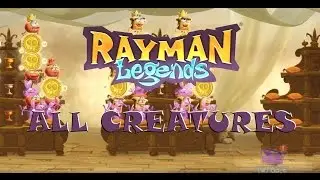 Rayman Legends Walkthrough - All Creatures Showcase + Heroes