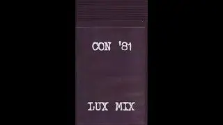 Conrad Schnitzler &lrm;- Con '81 - Lux Mix