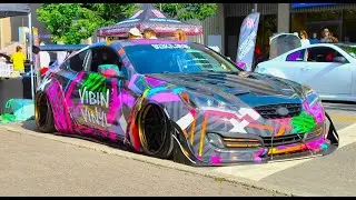 Hot Night in the City Kamloops B.C car show 2025 Highlights