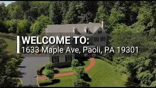 1633 Maple Ave, Paoli, PA 19301 | Stunning Home For Sale