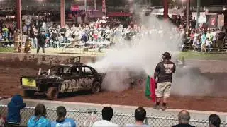 Volume warning turn down Hicksville demolition derby