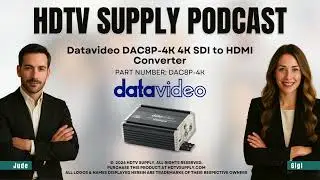 Datavideo DAC8P-4K 4K SDI to HDMI Converter
