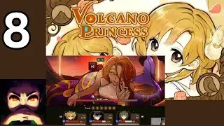 Being beaten by a giant lady in the Flame River - Volcano Princess [8]