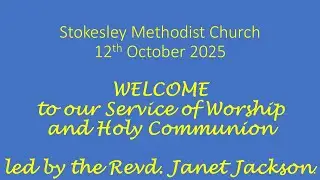 Stokesley Methodist Church - 12th October, 2025