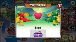 CONBINACIONES ENTRE EL  DRAGÓN PICANTE VS DRAGÓN PADRÓN EN DRAGON CITY 2017