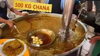 500 KG Chana  ||  Ustad Mota || Mota Chanay wala || Lahore Breakfast