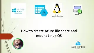 How to create Azure file share and mount Linux  OS