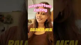 Balanced First Meal for Intermittent Fasting | High Protein Indian Meal #shorts #shortvideo