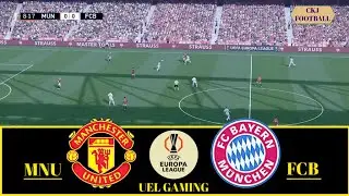 Manchester United vs Bayern Munich | Europa League Simulation | PES 2021