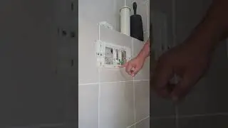 סרטון הדרכה - איך לפרק את הלחצן של הניאגרה הסמויה מהקיר חברת גבריט - Geberit ישן