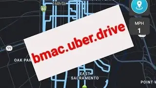 Rideshare, driving for Uber in Sacramento, CA. 02/13/2024