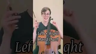 Stop Squeaks! Cello Hand Duet Exercise | #CelloTipTuesday