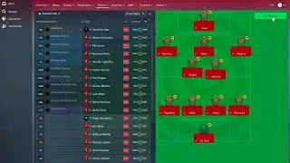 FM18 Experiment- Ryan Giggs as Manchester United manager! Football Manager 2018