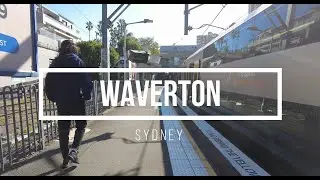 Walking Waverton Sydney Australia