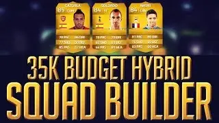 FIFA 14│35K OVERPOWERED BUDGET SQUAD BUILDER!!