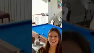Shooting Pool with Mary Avina in a Hot Dress [SD]