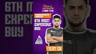 6th Most Expensive Player in PKL Player Auction - Shadloui | 6 Days to go | Pro Kabaddi #shorts