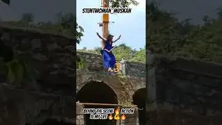 😱 omg behind the scenes #sort action is my life 🔥💪🔥#bollywood #hollywood #motivation  #stuntwork