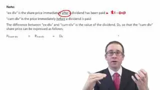CIMA F2 Cost of Equity - ex-div