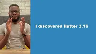 Flutter 3 16 . My Cool Important features