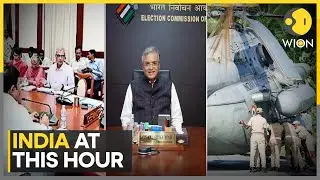 Helipad Sinks As Prez Murmu's Chopper Lands | EC Top Brass Meets State Poll Officers | India News