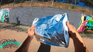 Can I make GRAFFITI with ALUMINUM FOIL ? 🤔 RESAKS
