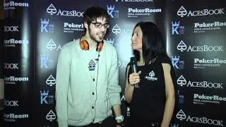 AcesBook AllinTV   IPT Nova Gorica - Inizio DAY 1B / Intervista a Johan Guilbert