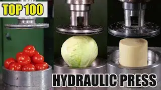 Top 100 Most Satisfying Hydraulic Press Crushes | Ultimate Crushing Moments Compilation #asmr
