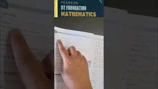 Pearson IIT Foundation Maths class 9 2025 edition #iitfoundation #class9maths