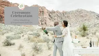 Ceremony Celebration Elopement or Micro Wedding Add On