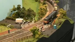 Loadhaul 56 MGR Maxwell Colliery onto the freight only branch - Model Rail Scotland 2018