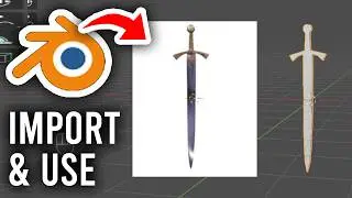 How To Import & Use Reference Image In Blender - Step By Step