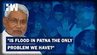 What happened in America' Bihar CM lashes out when questioned on Patna flood