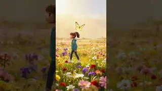 A Gentle Moment with Vivi 🌸 | Cinematic AI Short #shorts #animation #cinematic