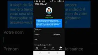 C-Codage, développé avec Windev Mobile & MYSQL 💥