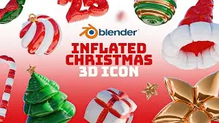 How to Make Inflated 3D Icons in Blender