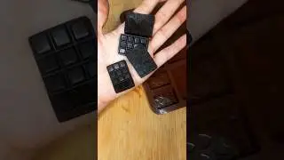 Chocolate Making In Mold Dark Chocolate Mini Chocolate Viral Chocolate #shorts #viral #trending