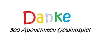500 Abonnenten Gewinnspiel / Tupperware