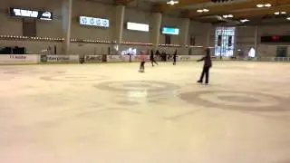 Side By Side Double Flips - Elizabeth Ding and Anthony Ponomarenko